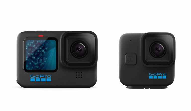 Les nouveaux Hero 11 Black et Hero 11 Black Mini de GoPro sont dotés d’un capteur plus grand