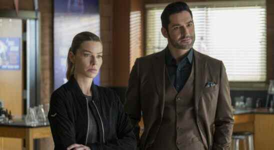 Lucifer and Chloe in Lucifer Season 6 on Netflix