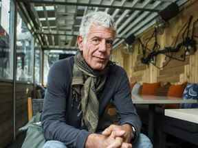 Anthony Bourdain à Toronto le 31 octobre 2016.