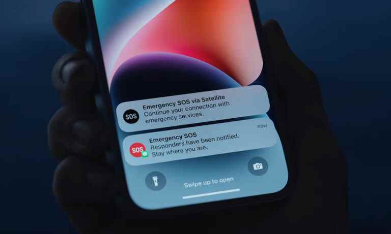 L’iPhone 14 peut se connecter à des satellites pour les fonctions SOS d’urgence