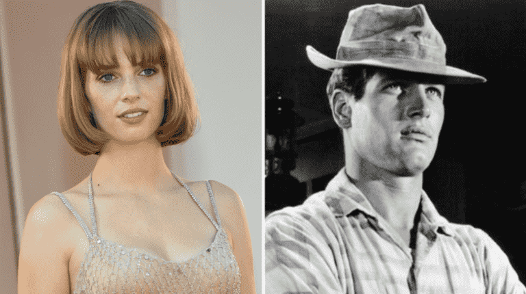 Maya Hawke, Paul Newman in "Hud"