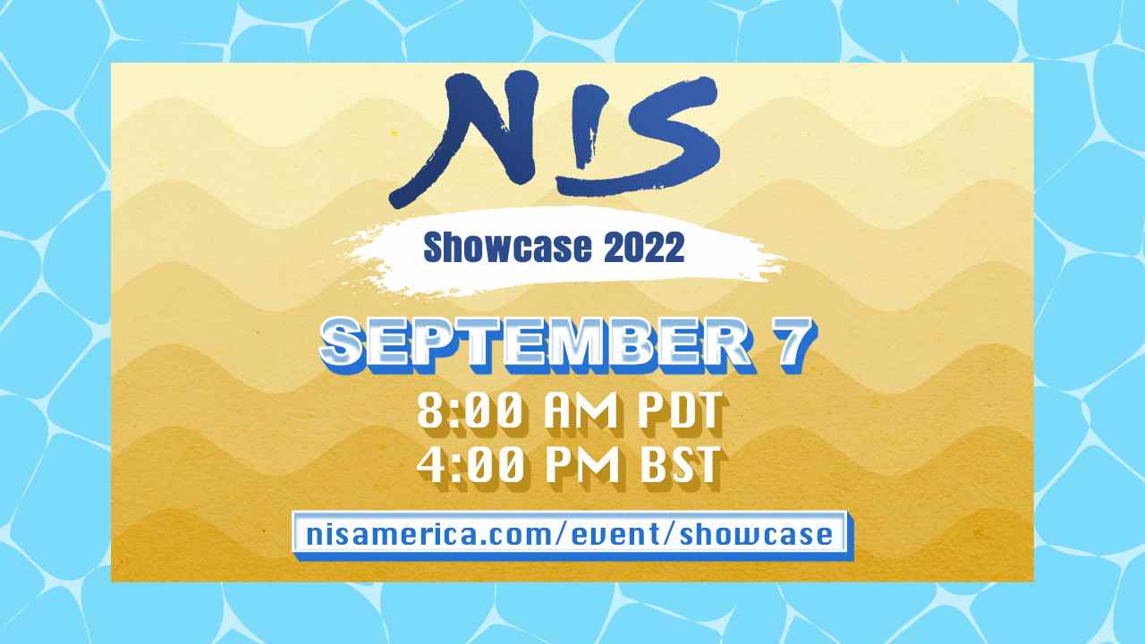 NIS America Showcase 2022 prévu pour le 7 septembre avec quatre nouvelles annonces de jeux    
