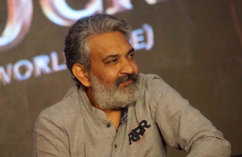 MUMBAI, INDIA - APRIL 06: S S Rajamouli attends the 'RRR' film success bash on April 06, 2022 in Mumbai, India. (Photo by Prodip Guha/Getty Images)