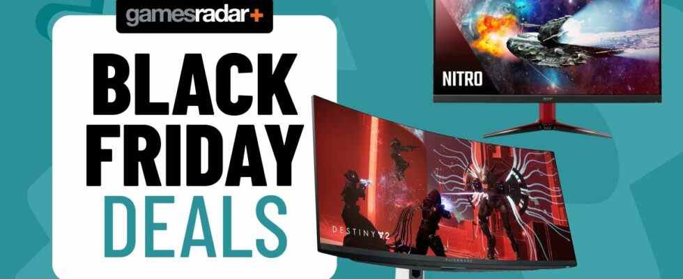 Black Friday gaming monitor deals 2022