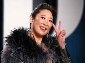 Sandra Oh assiste à la soirée Vanity Fair Oscar à Beverly Hills lors de la 92e cérémonie des Oscars, à Los Angeles, Californie, États-Unis, le 9 février 2020. REUTERS/Danny Moloshok