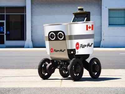 Pizza Hut Canada teste un service de livraison robotisé