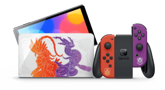 Pokémon Scarlet et Violet reçoivent une édition spéciale Nintendo Switch