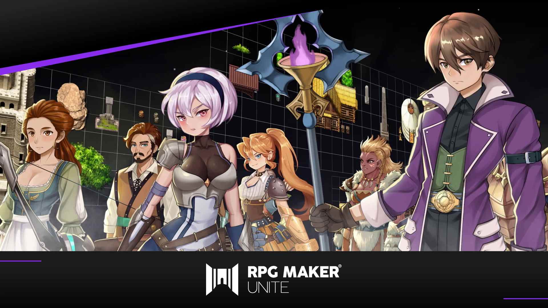  Première bande-annonce de RPG Maker Unite;  Fonction Auto-Guide et Addon Manager détaillés    
