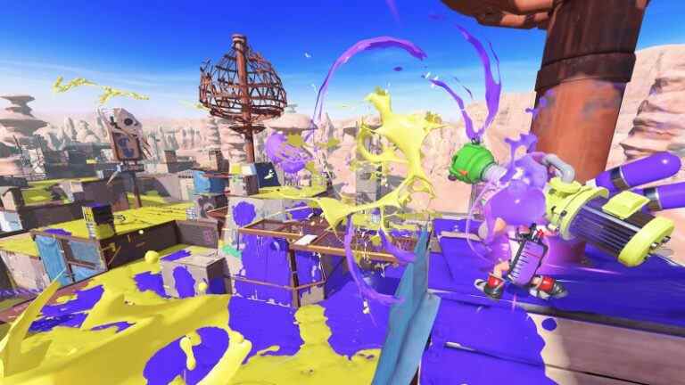 Revue de Splatoon 3 - Mayhem multicolore
