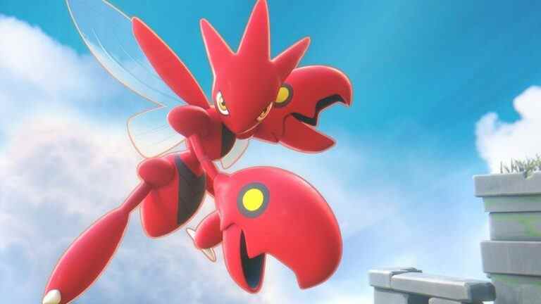 Scizor et Scyther sont les derniers Pokémon à rejoindre Pokémon Unite
