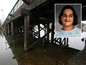 Photos de l'intérieur et des environs du pont Craigflower où l'attaque de Reena Virk a eu lieu pour la première fois.  Photo de Bruce Stotesbury/Times Colonist