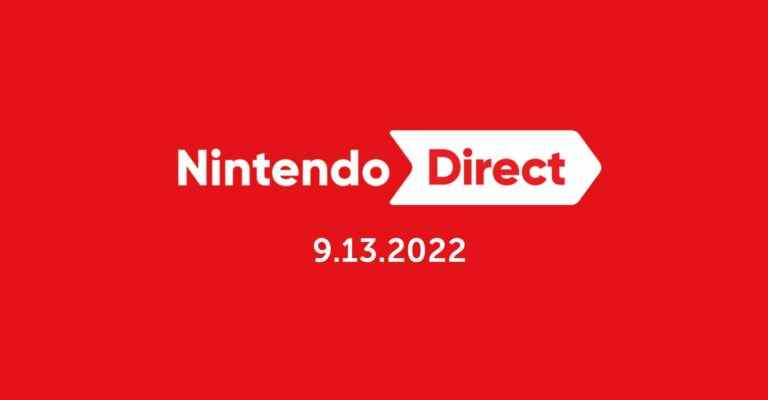 Set Nintendo Direct du mardi 13 septembre
