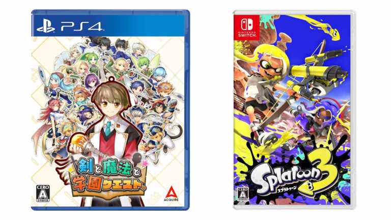 Sorties de jeux japonais de cette semaine : Splatoon 3, Adventure Academia : The Fractured Continent, plus    
