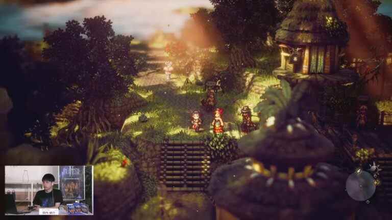 Octopath Traveler 2 footage