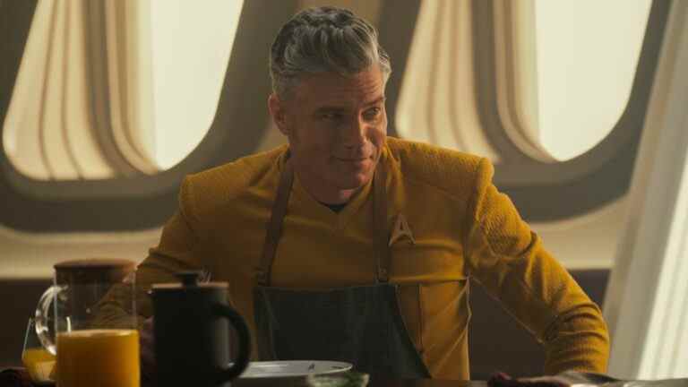 Anson Mount as Captain Pike on Paramount+