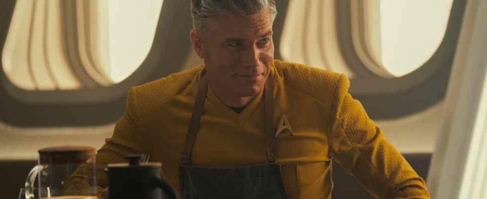 Anson Mount as Captain Pike on Paramount+