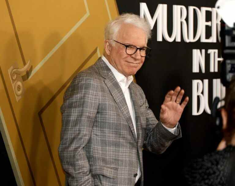 LOS ANGELES, CALIFORNIA - JUNE 27: Steve Martin attends the Los Angeles premiere of "Only Murders In The Building" Season 2 at DGA Theater Complex on June 27, 2022 in Los Angeles, California. (Photo by Kevin Winter/Getty Images)