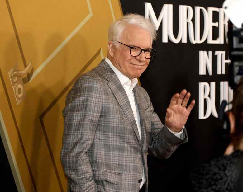 LOS ANGELES, CALIFORNIA - JUNE 27: Steve Martin attends the Los Angeles premiere of "Only Murders In The Building" Season 2 at DGA Theater Complex on June 27, 2022 in Los Angeles, California. (Photo by Kevin Winter/Getty Images)