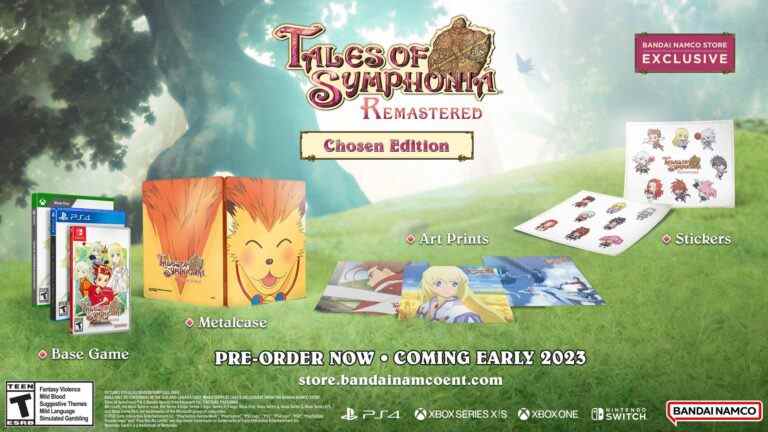 Tales of Symphonia Remastered arrive sur toutes les plateformes au début de 2023
