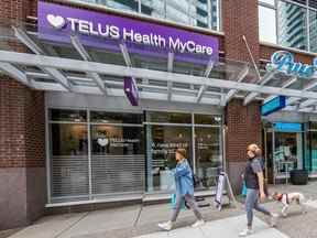 Une clinique Telus Santé à Vancouver.