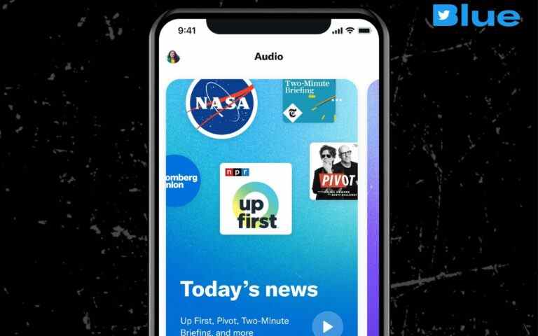 Twitter commence à déployer des podcasts pour les abonnés Blue