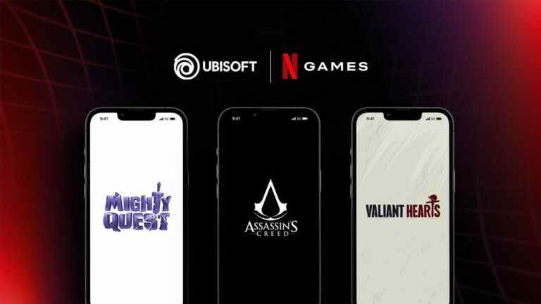 Ubisoft annonce des jeux mobiles exclusifs à Netflix - Valiant Hearts 2, Mighty Quest for Epic Loot et Assassin's Creed    
