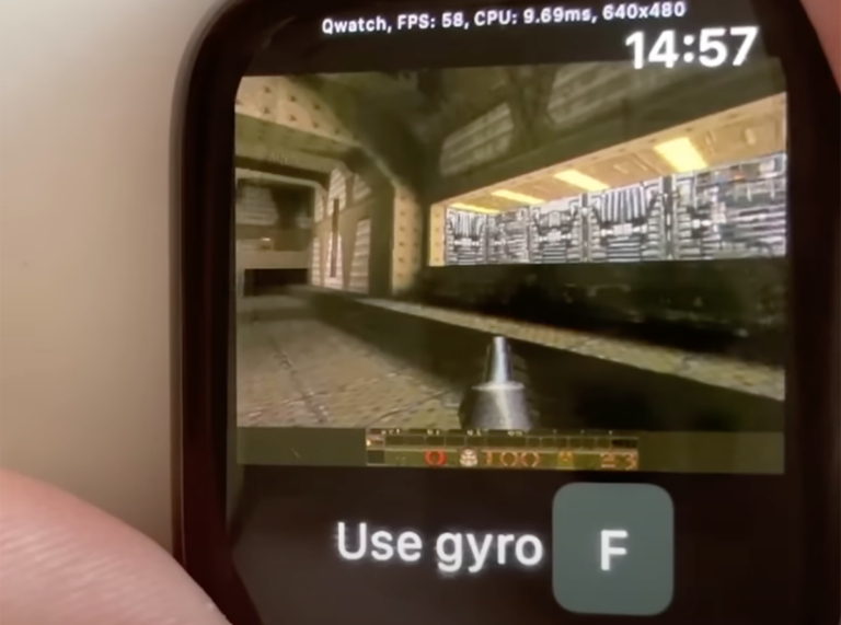 Vingt-six ans plus tard, Quake est porté sur… Apple Watch ?