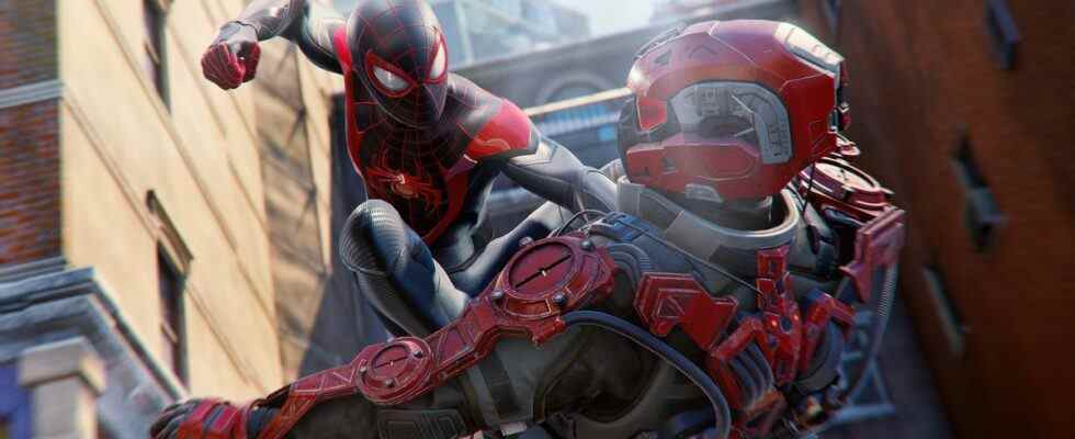 Voici le premier aperçu de Spider-Man: le port PC de Miles Morales en action