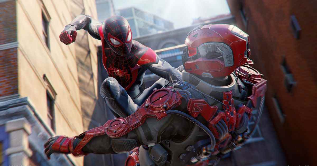 Voici le premier aperçu de Spider-Man: le port PC de Miles Morales en action
