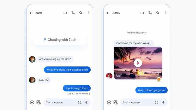 WhatsApp et Apple doivent se méfier de la fonction de fuite de Google Messages