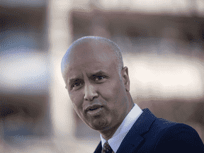 Ahmed Hussen est le ministre fédéral du Logement, de la Diversité et de l'Inclusion.