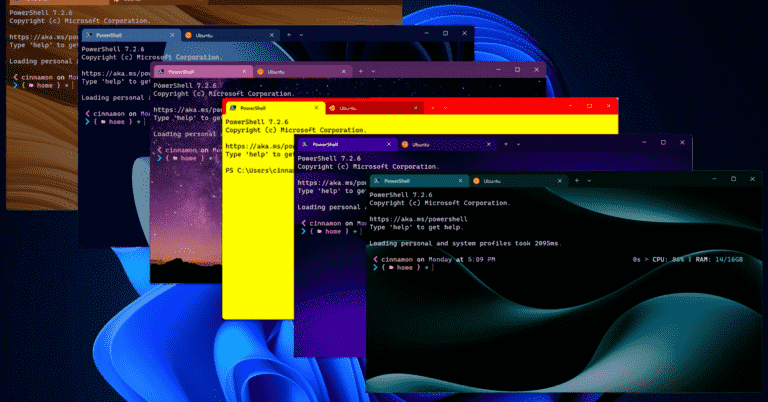 Windows Terminal prend désormais en charge les thèmes colorés pour embellir votre environnement de développement