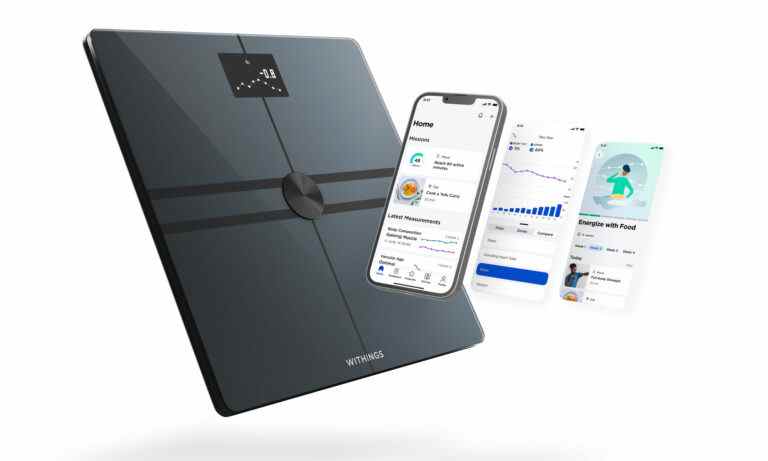 Withings a une nouvelle balance intelligente et une plate-forme d’abonnement de fitness « Health+ »