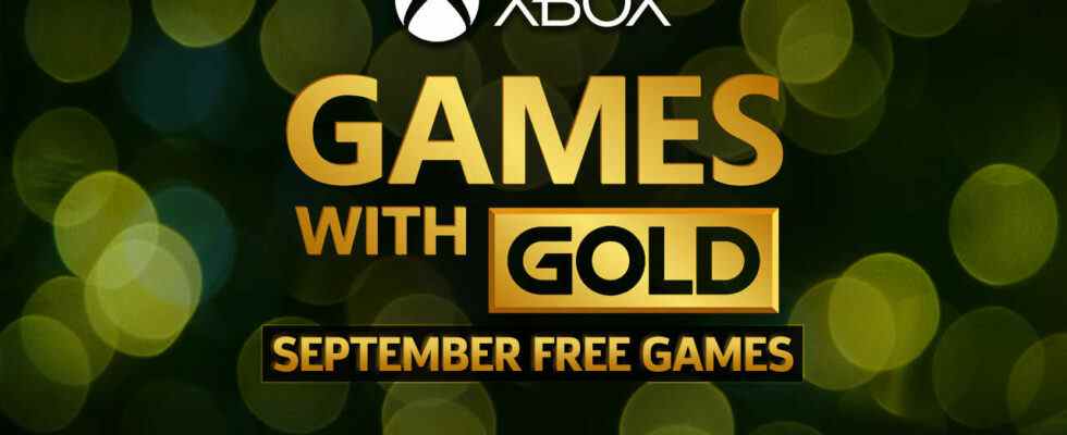 Xbox Games With Gold pour septembre 2022 : 2 jeux gratuits disponibles dès maintenant