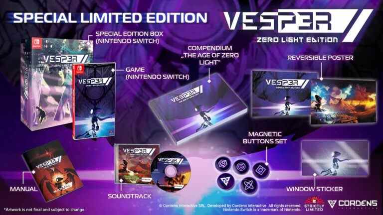 Zero Light Edition obtient une version physique sur Switch
