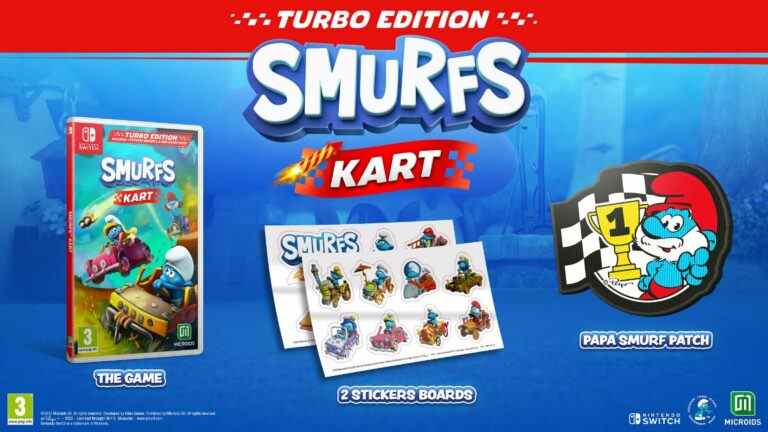 La date de sortie de Smurfs Kart est fixée à novembre, première bande-annonce
