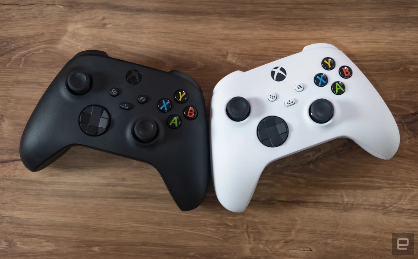 La nouvelle console Series X de Microsoft et ses accessoires.