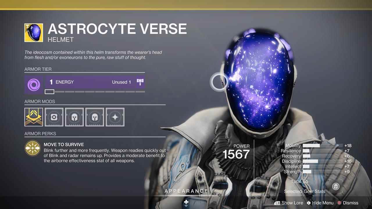 Entrez et sortez du danger avec ce Warlock Exotic.