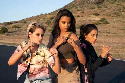 ella balinska, kristen stewart, naomi scott, les anges de charlie