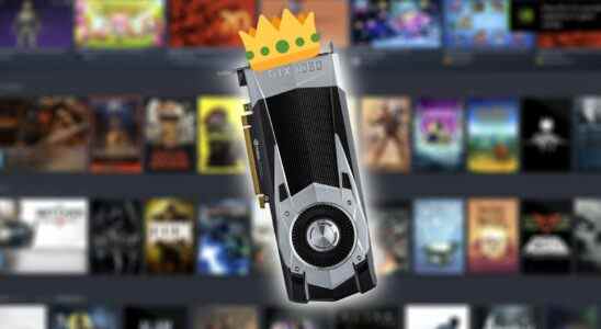 Nvidia GTX 1060 est toujours le meilleur GPU de Steam devant RTX 4000