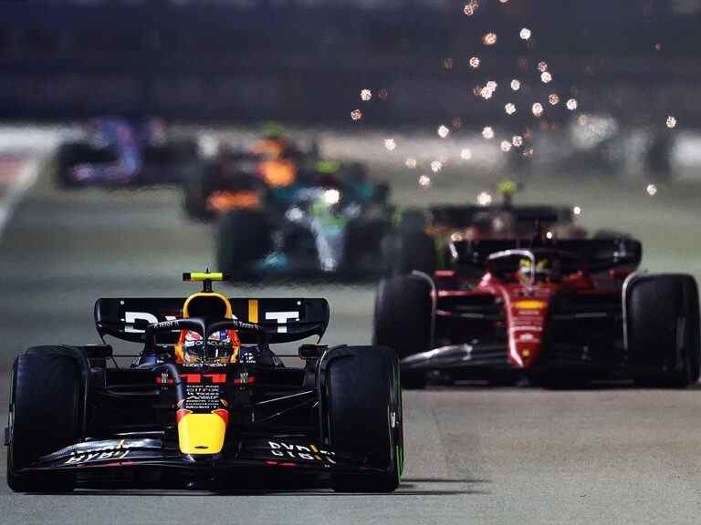 Le titre F1 de Max Verstappen suspendu après la victoire de Sergio Perez à Singapour