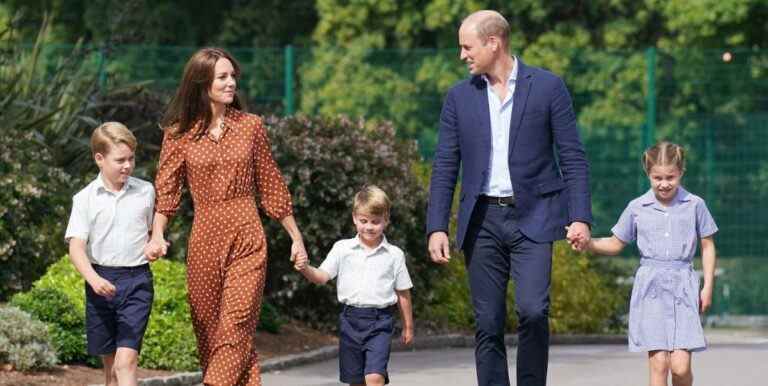 La princesse Kate partage la réaction de ses enfants à ses photos de fiançailles avec le prince William