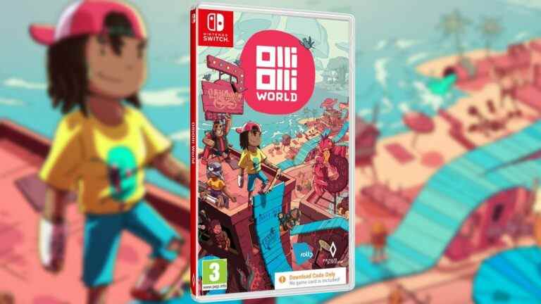 OlliOlli World obtient une version physique du commutateur, sauf que ce n'est pas le cas
