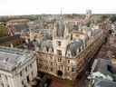 Vue générale montre l'Université de Cambridge.  1er octobre 2020. 