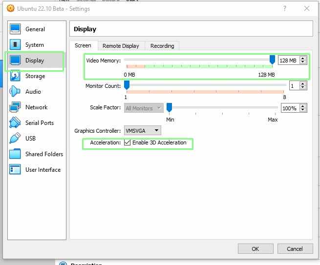 Machines virtuelles avec VirtualBox