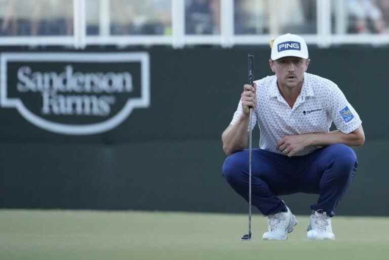 Le Canadien Mackenzie Hughes remporte le championnat Sanderson Farms et remporte sa 2e victoire sur le circuit PGA