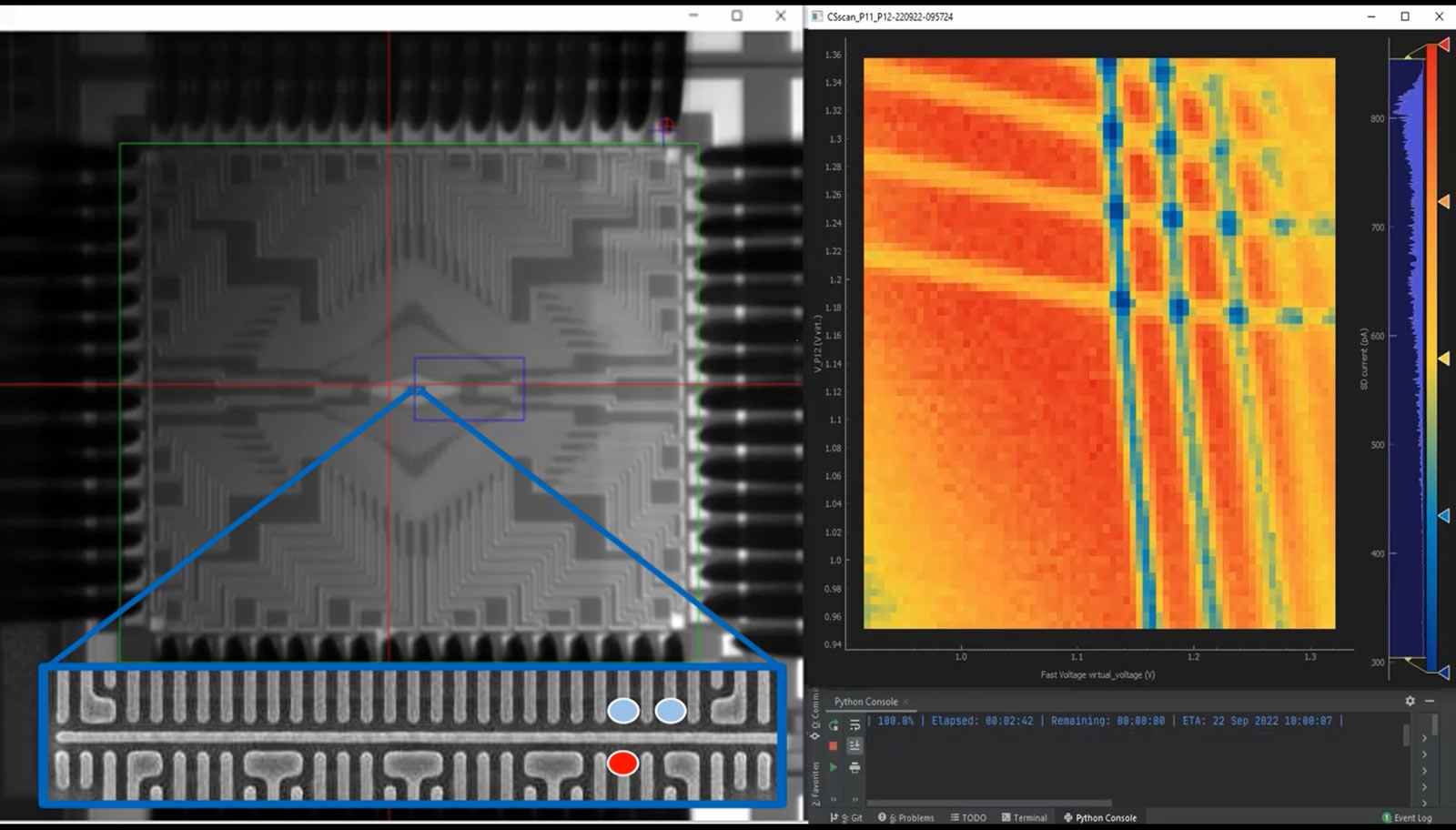 Progression du qubit de spin en silicium Intel