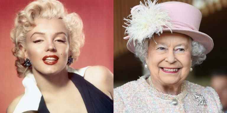 Les gens découvrent à peine cette connexion entre la reine Elizabeth II et Marilyn Monroe