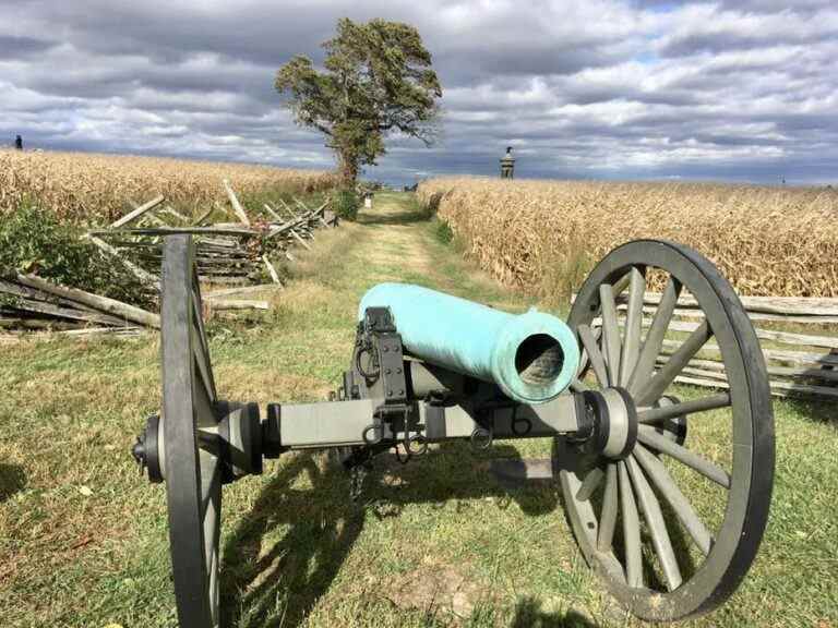 Les cicatrices de la bataille de Gettysburg sont toujours visibles