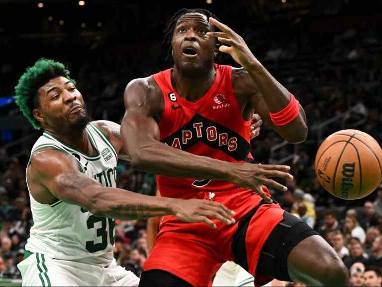 Le banc des Raptors remporte la victoire de pré-saison à Boston, mais tout n’était pas joli